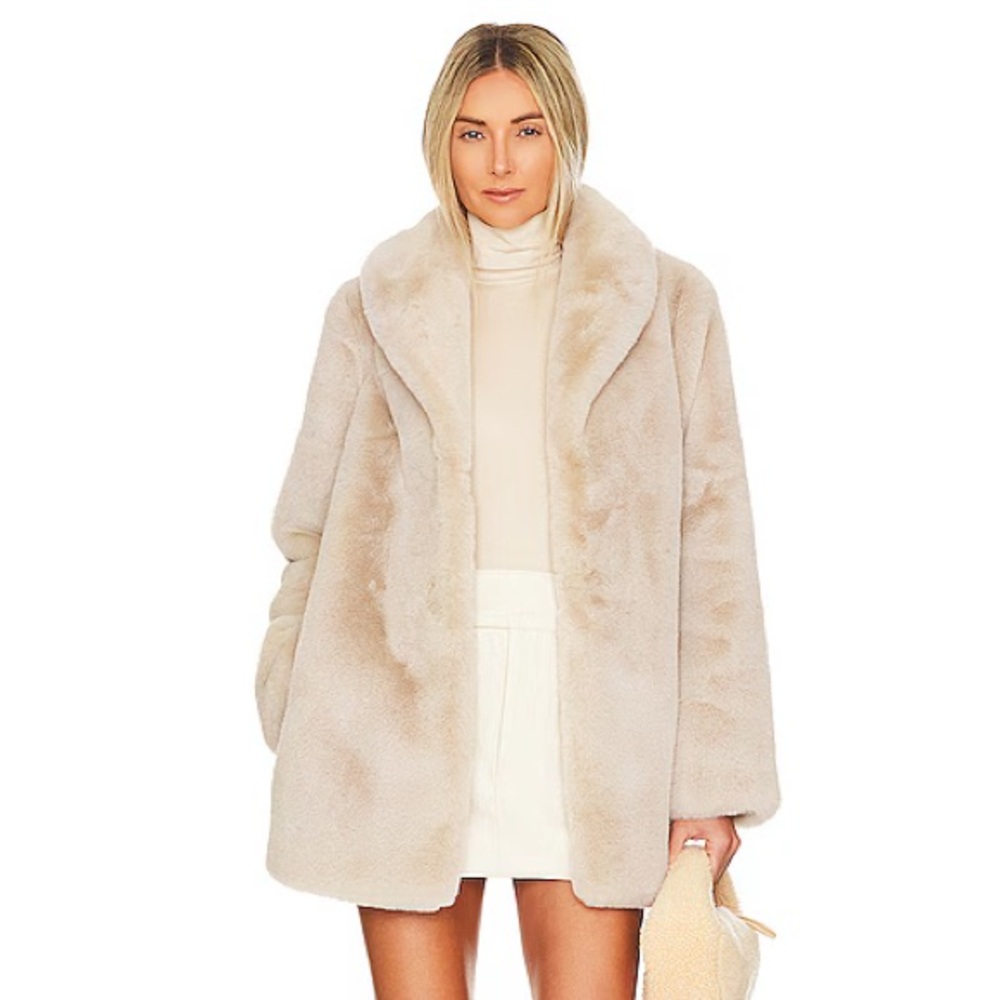 Majorelle Tatiana Faux Fur Coat L